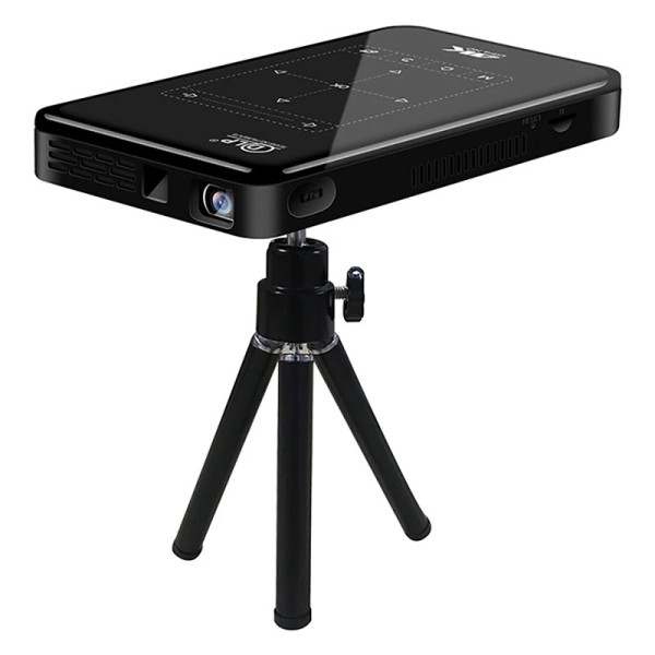 Mini Pocket Projector, Rechargeable 4K, Compatible with iPhone, Android and PS4 – P09-II