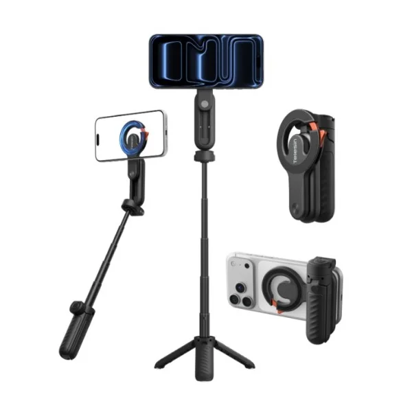 Telesin Carabina Mini 4in1 Mobile Selfie Stick - P1-CSS-03BK
