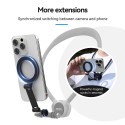 Telesin Magnetic Neck Holder Mount 2in1 for GoPro and Smartphone - P2-HNB-02-GY Telesin Magnetic Neck Holder Mount 2in1 for GoPro and Smartphone - P2-HNB-02-GY