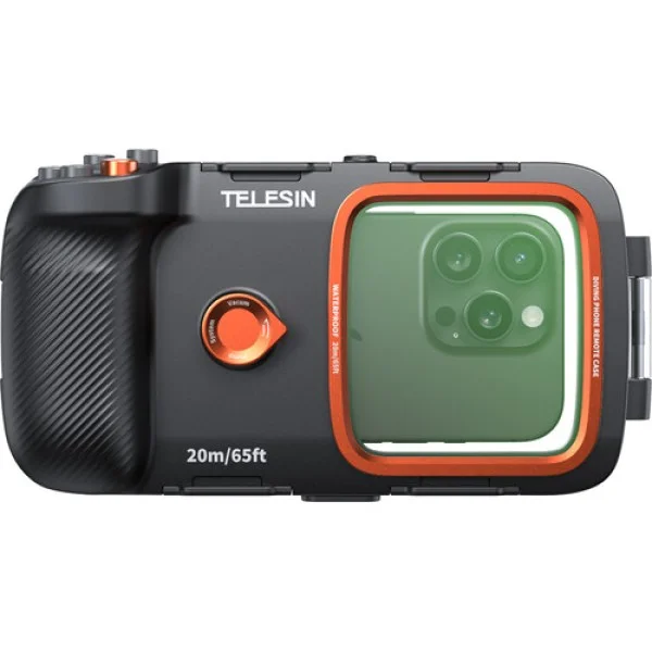 Telesin Smartphone Diving Case with Remote Control - P4-WTP-06