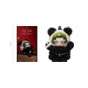 Pop Mart SKULLPANDA Lazy Panda Plush Doll Pendant - PANDA301910-T