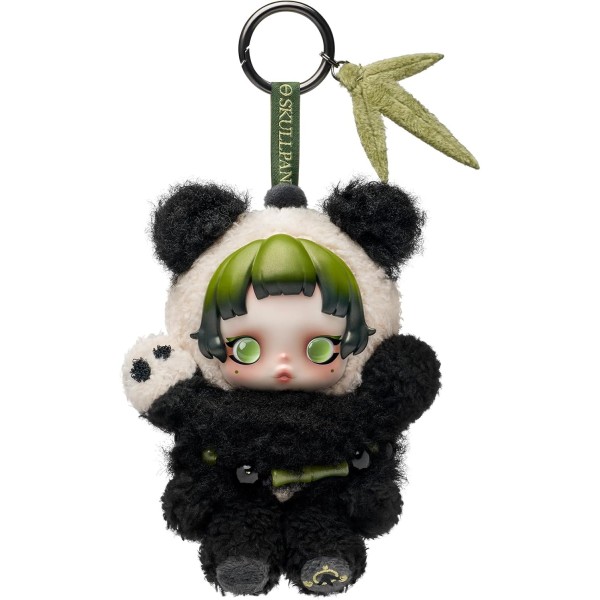 Pop Mart SKULLPANDA Lazy Panda Plush Doll Pendant - PANDA301910-T