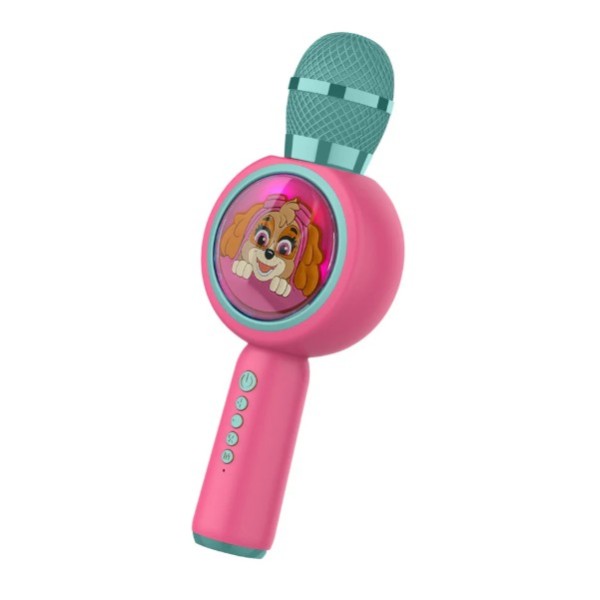PAW Patrol Skye PopSing LED Light Up Wireless Karaoke Microphone - PAW310