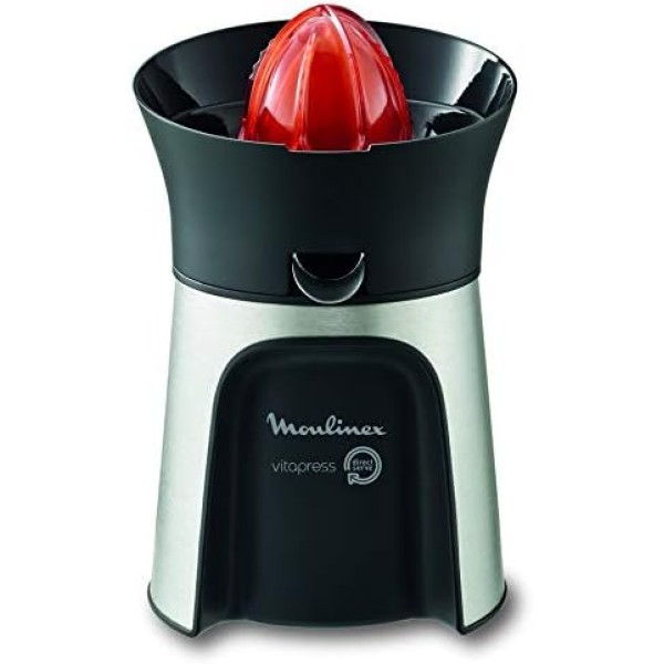 Moulinex 100Watts, Citrus Press Juicer, Black/Silver - PC603D27