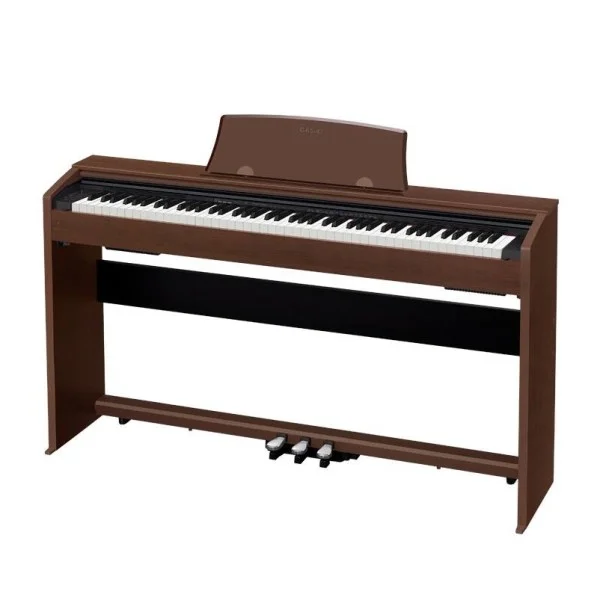 Casio Privia 88-Keys Weighted Console Digital Piano, Brown - PX-770BNC2