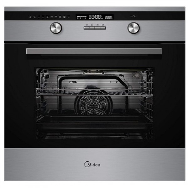 Midea 60cm Stainless Steel Built-In Electric Oven - 65DAE40139