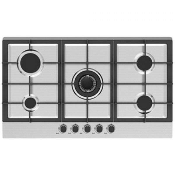 Midea Built in Stainless Steel 5 Burners Gas Hob - 90G50ME005SFT