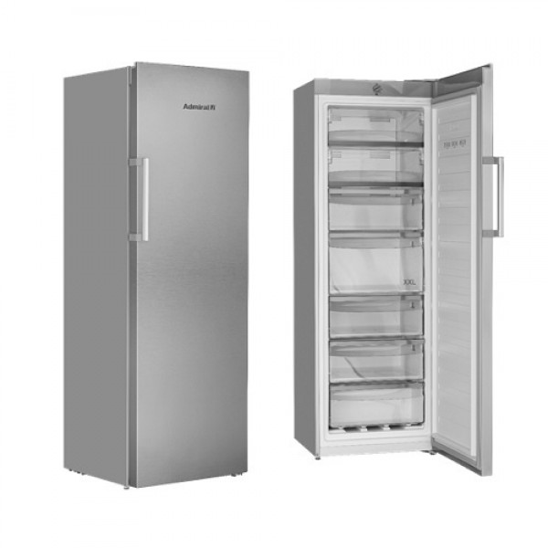 Admiral 300L Capacity, Upright Refrigerator/Freezer, Silver - ADF 30ULS12TPAF