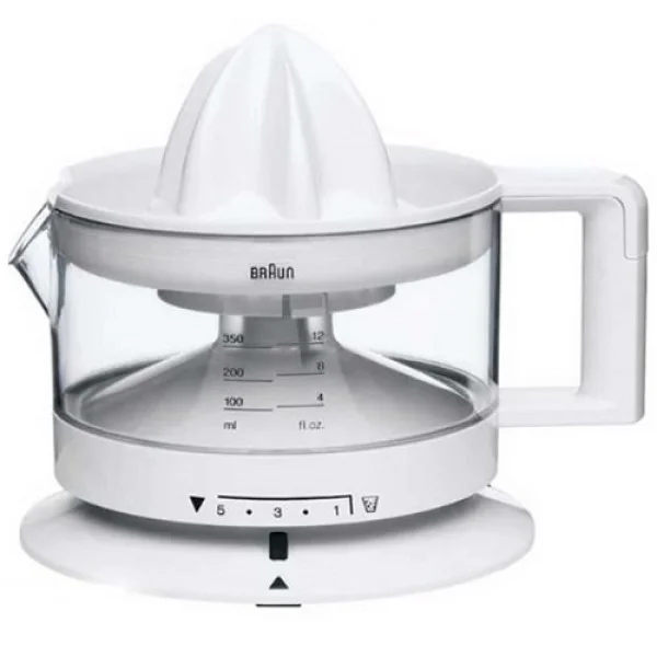 Braun 20Watts, Citrus Juicer, White - CJ3000WH