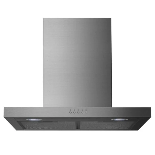 Midea Buit-in Chimney Hood 60cm, Silver - E60MEW2M19