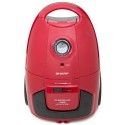Sharp 1600Watts, Canister Vacuum Cleaner, Red - EC-BG1601A-RZ