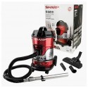 Sharp 2100Watts, 21L Capacity Drum Vacuum Cleaner, Red - EC-CA2121-Z