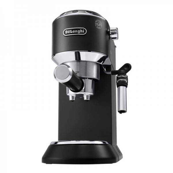 Delonghi 1300Watts, Dedica Style Pump Espresso Coffee Machine, Black - EC685-BK