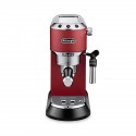 Delonghi 1300Watts, Dedica Style Pump Espresso Coffee Machine, Red - EC685-R