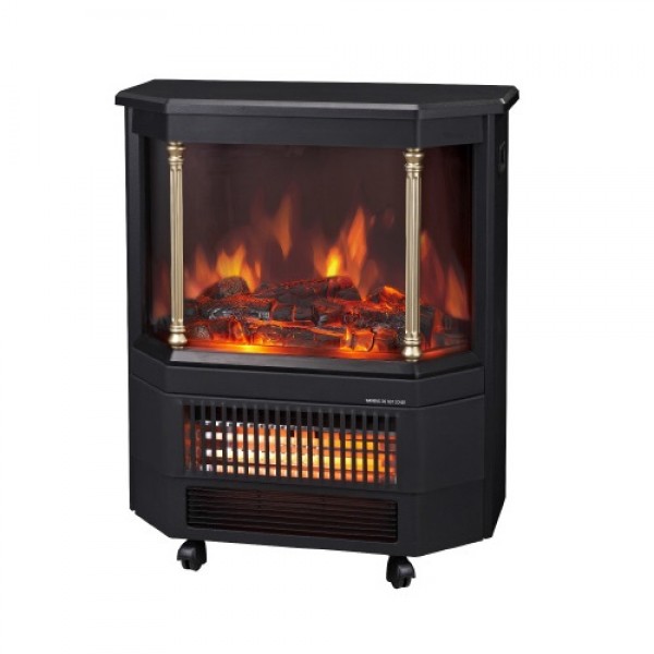 Orca 1850Watts, Classic Fireplace Electric Heater - EF332S