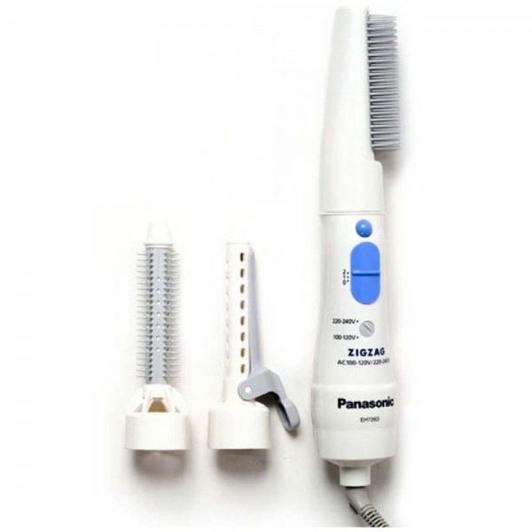 Panasonic 650Watts, 2 Speed Settings, 3 Attachments Hair Styler - EH-7263