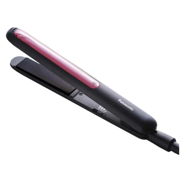 Panasonic 2 Way Hair Straightener and Curler, Black - EH-HV21-K685