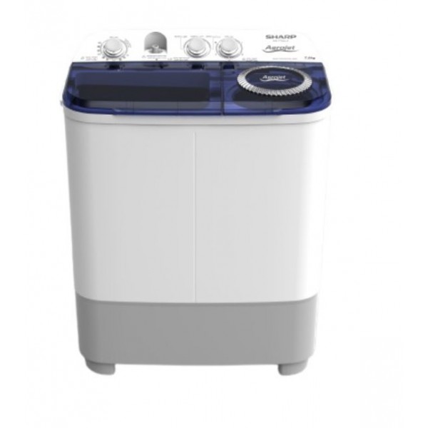 Sharp 14Kg Capacity, Twin Tub Washing Machine - ES-T147AP-Z