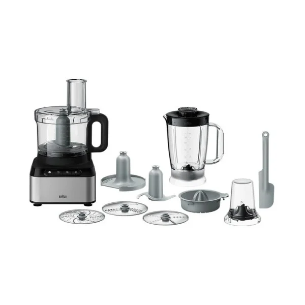 Braun 800Watts, Food Processor, Black - FP3233SI