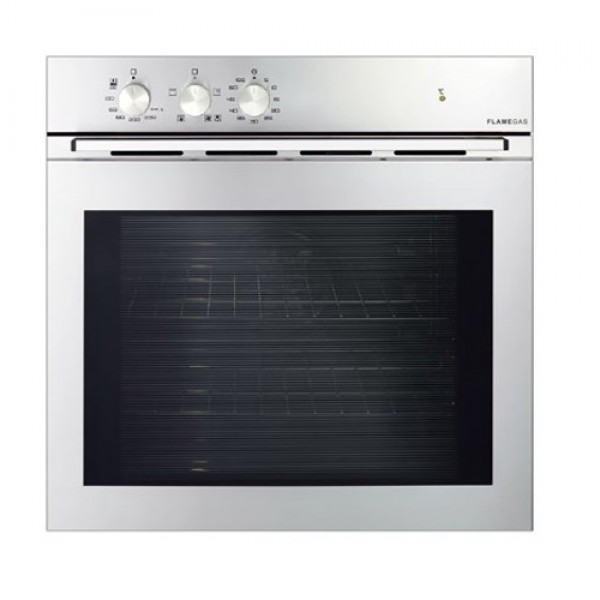 Flamegas Built-In Oven 60cm with Fan, Stainless Steel - GFEW21IX