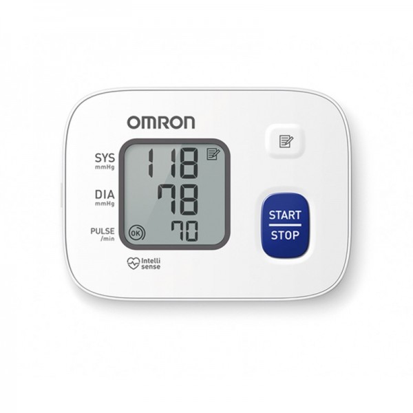 Omron RS2 Wrist Blood Pressure Monitor - HEM-6161-E