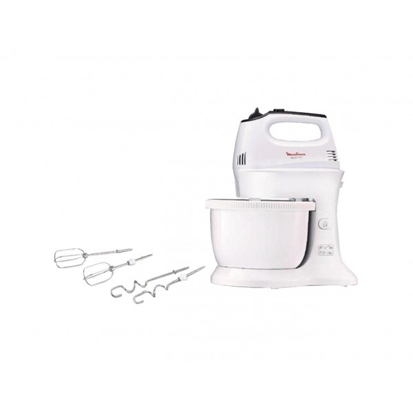 Moulinex 300Watts, Hand Mixer with Plastic Bowl - HM3111