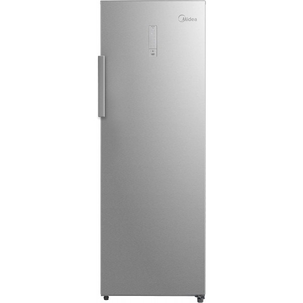Midea 312L Capacity, Upright Freezer, Silver - HS-312FWE(S)