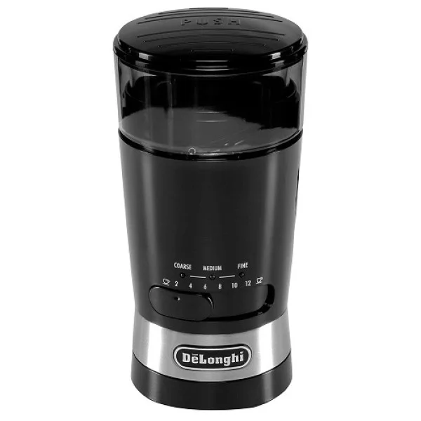 Delonghi 170Watts, Electric Coffee Grinder, Black - KG210-BLACK