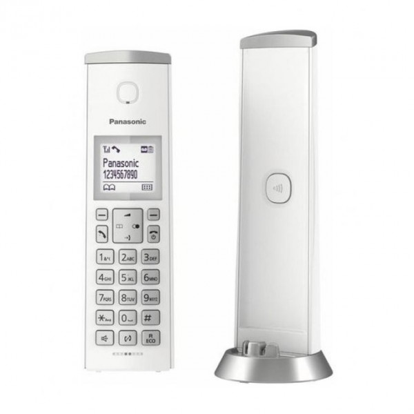 Panasonic Digital Cordless Phone, White - KX-TGK210UEW