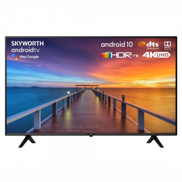 Skyworth 55" UHD 4K Android Smart TV - LED-55SUC8300