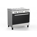 Midea 90x60cm, 5 Burner Gas Cooker with Grill - LME95028-FFD-C