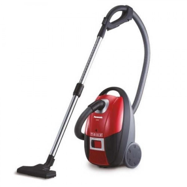 Panasonic 1900Watts, Deluxe Series Canister Vacuum Cleaner, Red - MC-CG711R747