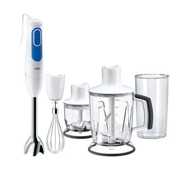 Braun 700Watts, MultiQuick 3 Stick Hand Blender- MQ3045WH
