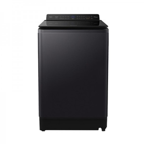 Panasonic 16KG Capacity, Top Load Washing Machine, Black - NA-FD16X1BRU