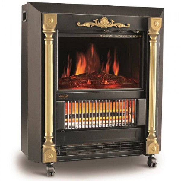 Orca 2000Watts, Classic Fireplace Electric Heater - NDY-20