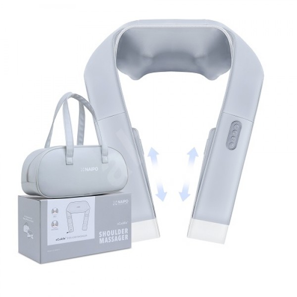 Naipo One-Fits Neck & Shoulder Massager, White - OCUDDLE-C1