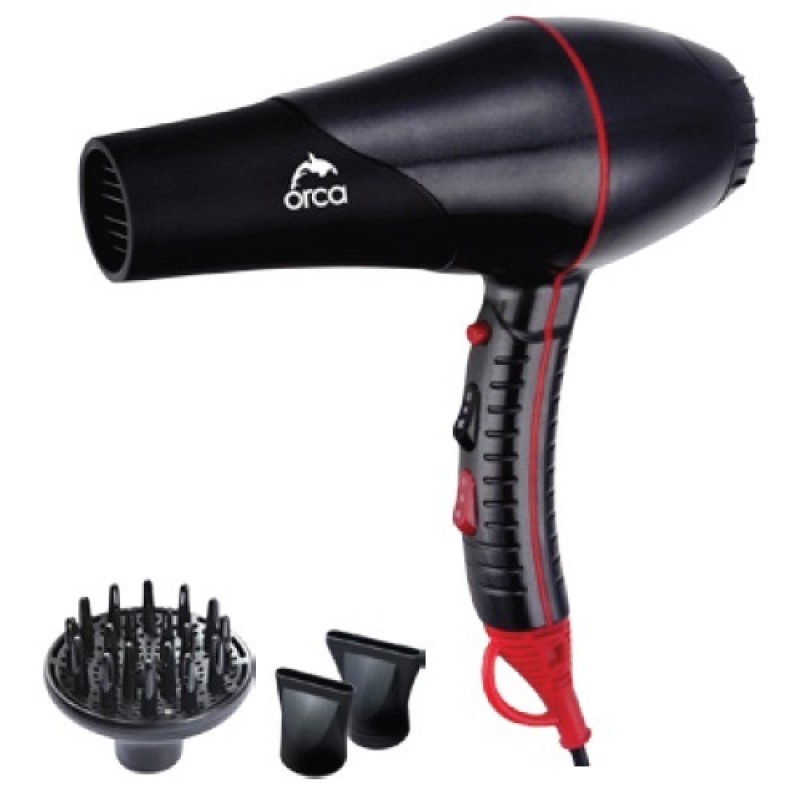 Shop Orca 2200Watts, Professional Hair Dryer, Black - ORD-9900 in ...