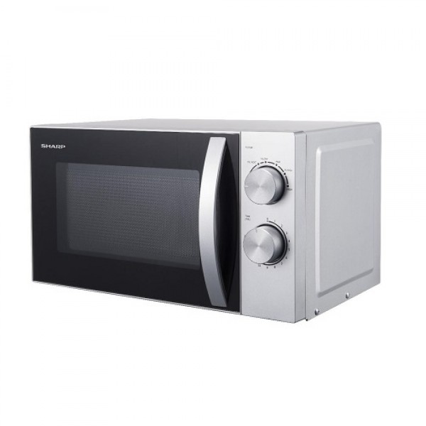 Sharp 700Watts, 20L Capacity Microwave Oven, Silver - R-20GH-SL3
