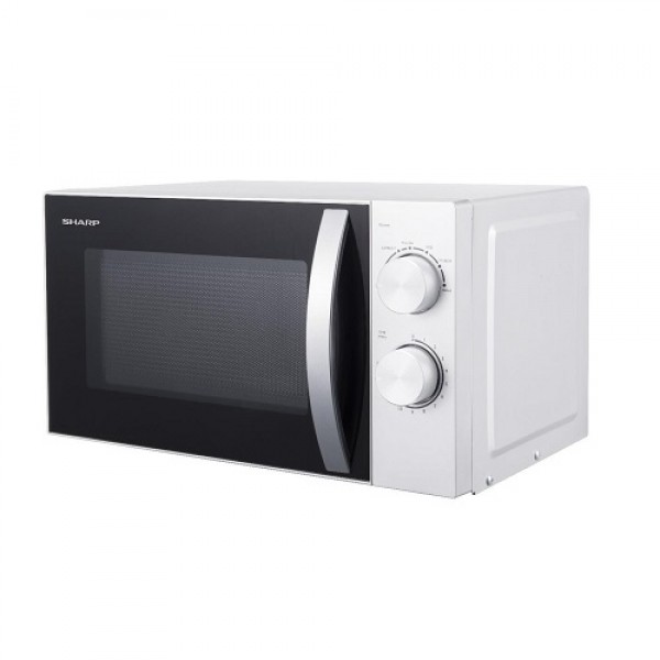 Sharp 700Watts, 20L Capacity Microwave Oven, White - R-20GH-WH3