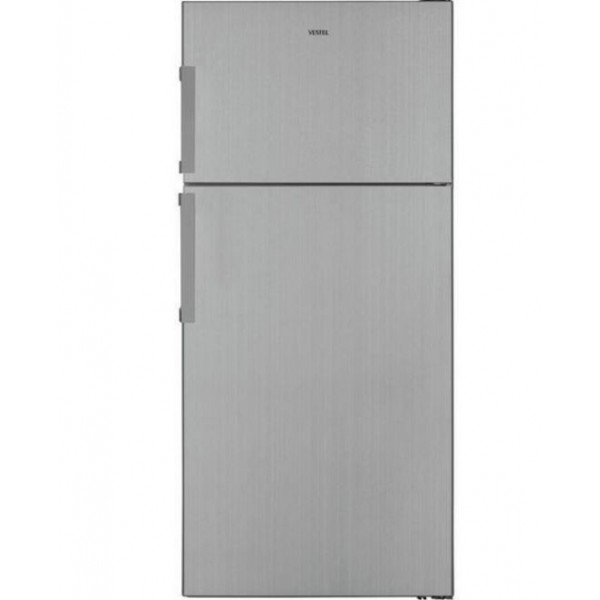 Vestel 850L Capacity, Double Door Refrigerator, Silver - RM850TF3EI-L