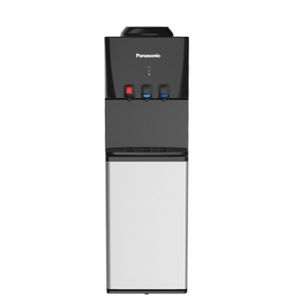Panasonic 3 Tap Water Dispenser, Black/Silver - SDM-WD3128TG