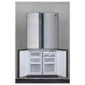 Sharp 724L Capacity Large French Door Refrigerator, Silver - SJ-FE87V-SS3
