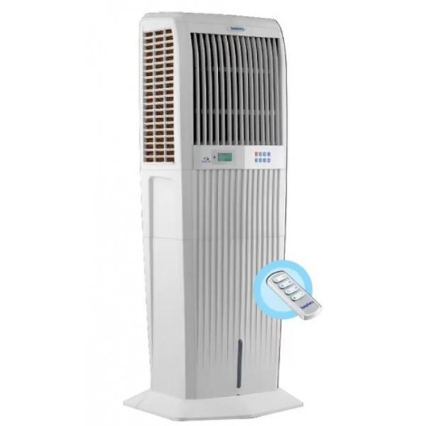 Symphony 100L Capacity, Tower Air Cooler, White - STORM 100I