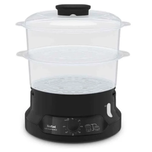 Tefal 800Watts, Mini Compact 2 Bowl Steam Cooker - VC139865