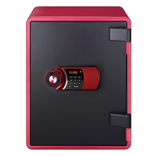 Eagle Compact Size Fire Resistant Safe, Red - YES-031D(RD)