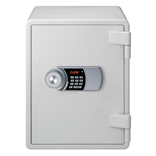Eagle Compact Size Fire Resistant Safe, White - YES-031D(WH)
