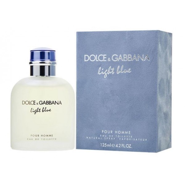 Dolce & Gabbana Light Blue Pour Homme, Eau de Toilette for Men - 125ml