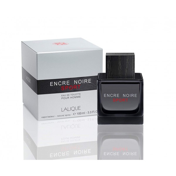 Lalique Encre Noir Sport, Eau de Toilette for Men - 100ml