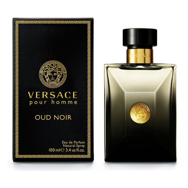 Versace Oud Noir Pour Homme, Eau de Perfume for Men - 100ml