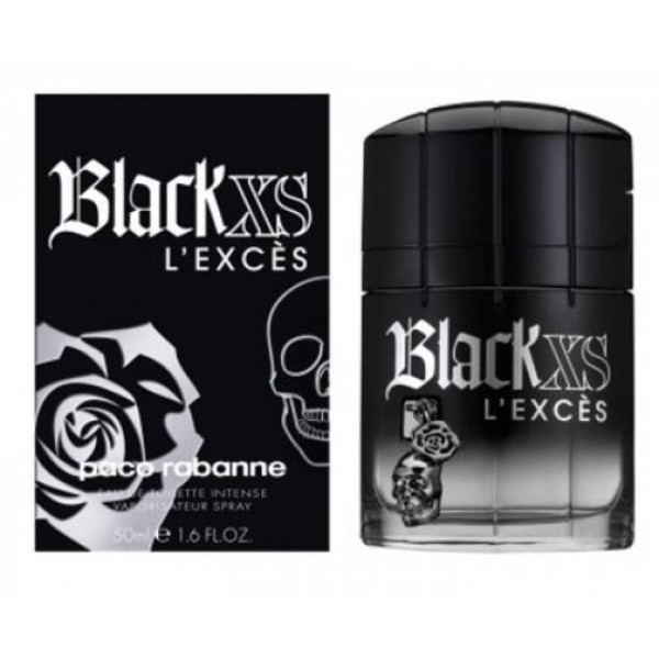 Paco Rabanne Black Xs L'Exces Intense, Eau de Toilette for Men - 50ml